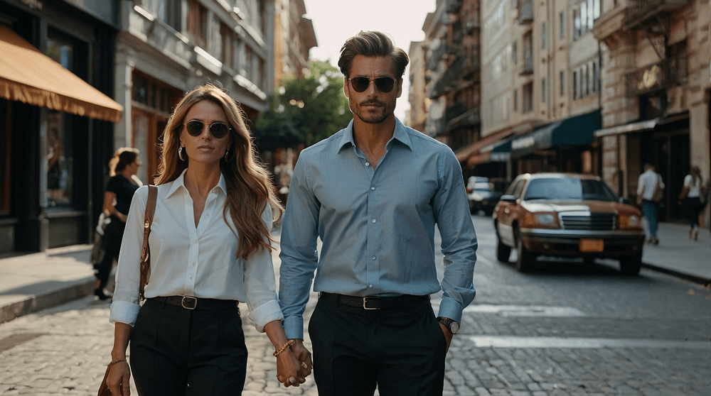 Best Dress Shirt Colors For Black Pants