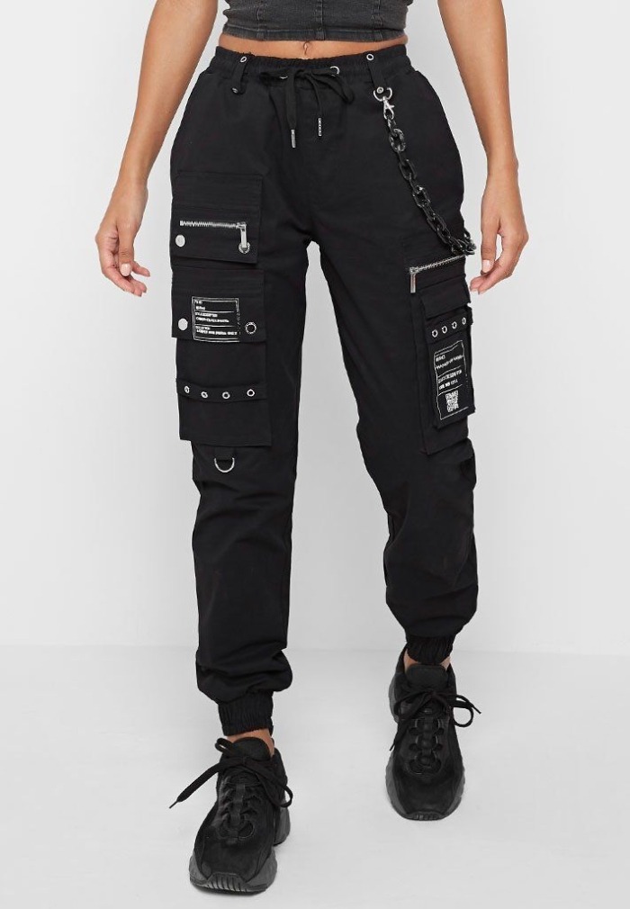 Streetwear Essentials: Black Cargo Pants