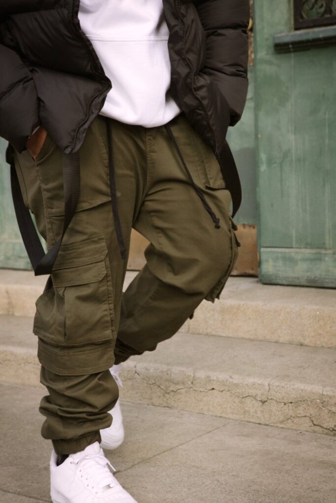 Urban Layered Look with Cargo Pants