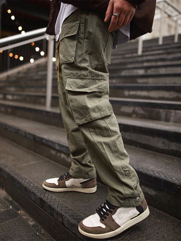 Cargo Pants Men 2021 Hip Hop Streetwear Jogger Pant Fashiontrousers Gyms Fitness Casual Joggers Sweatpants Men