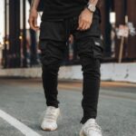 Urban Cool in Black Utility Pants